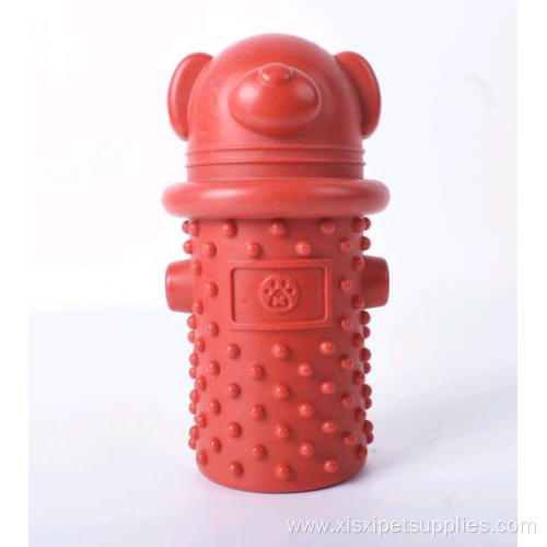 TPR material toys aqua floating dog red toys